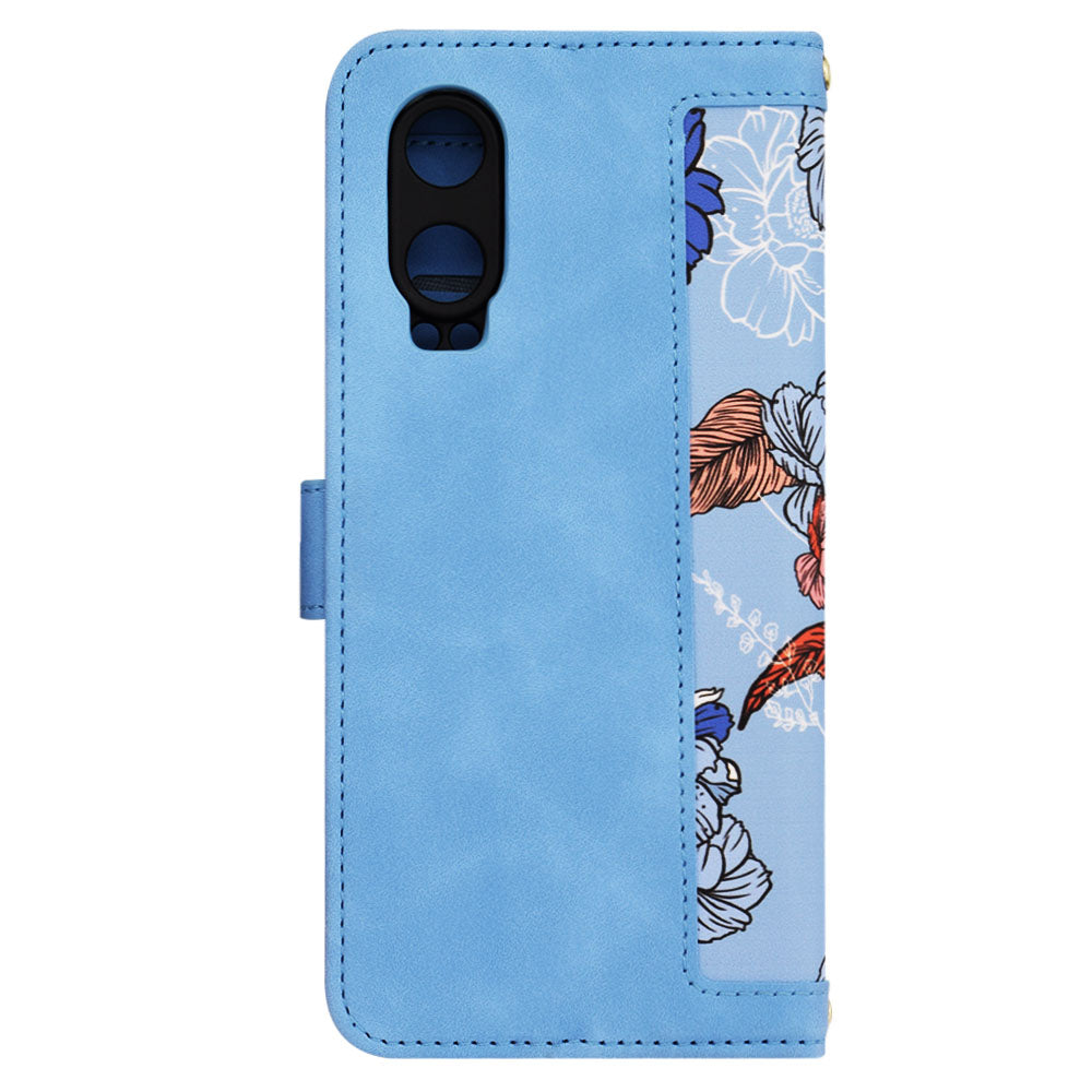 Coque pour OnePlus Nord CE4 Lite, Techsuit, FlipCraft, Bleu