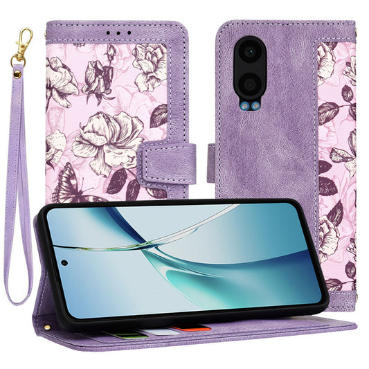 Coque pour OnePlus Nord CE4 Lite, Techsuit, FlipCraft, Violet