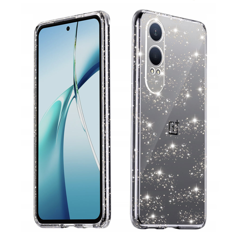 Coque pour OnePlus Nord CE4 Lite, Techsuit, SparkleSkin, Transparente