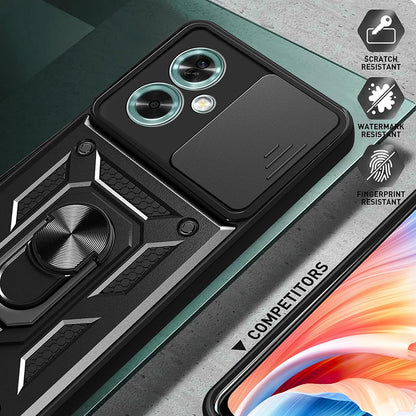 Coque pour OnePlus Nord N30 SE / Oppo A79, Techsuit, CamShield, Noire