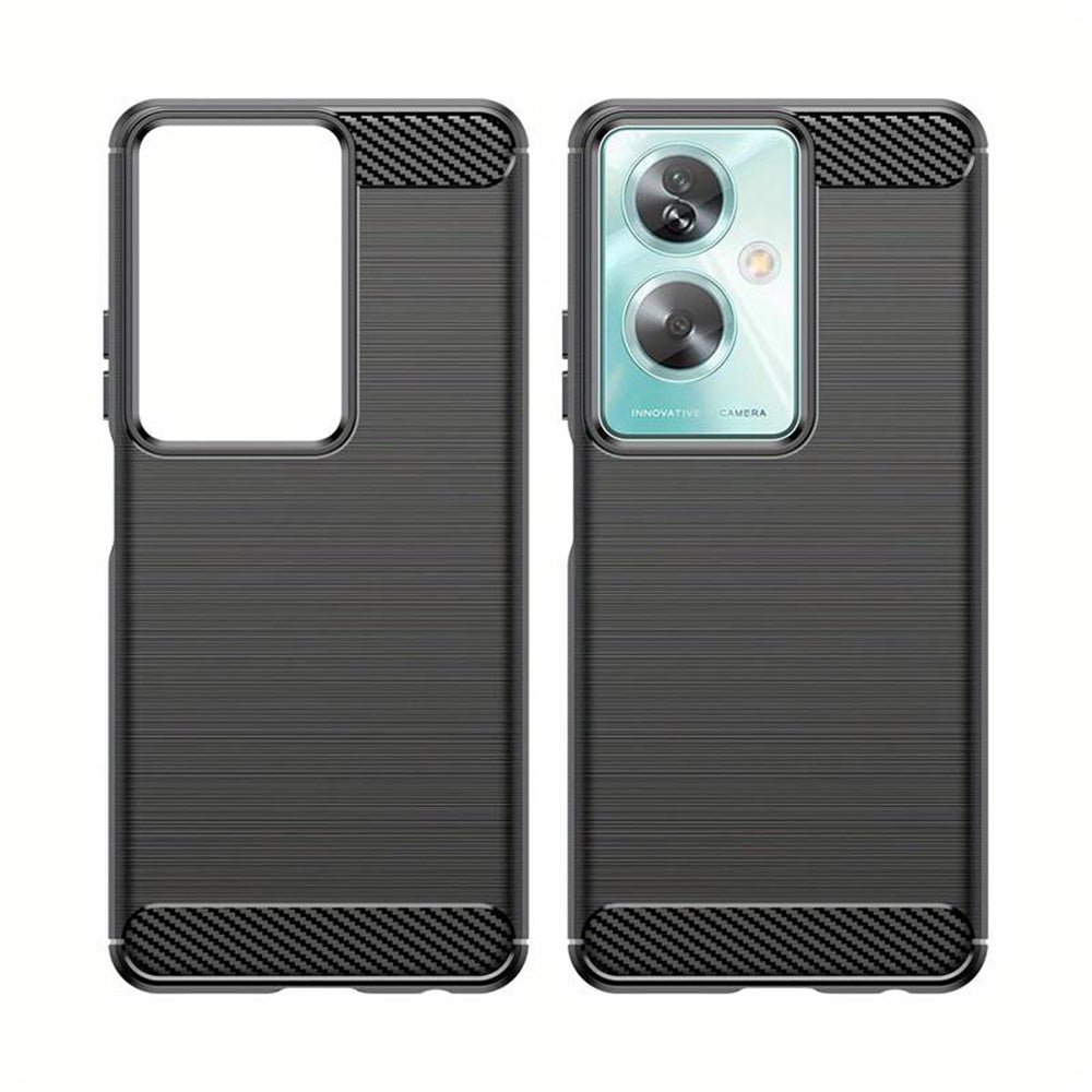 Coque pour OnePlus Nord N30 SE / Oppo A79, Techsuit, Carbone, Noire
