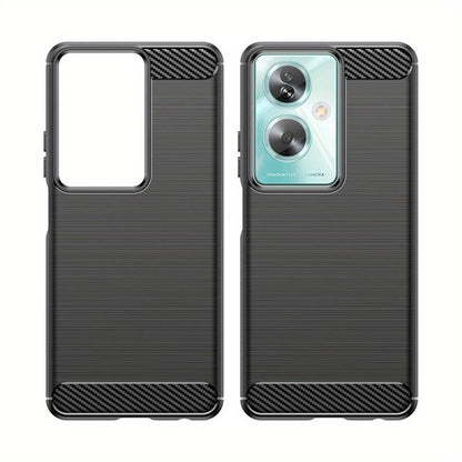 Coque pour OnePlus Nord N30 SE / Oppo A79, Techsuit, Carbone, Noire