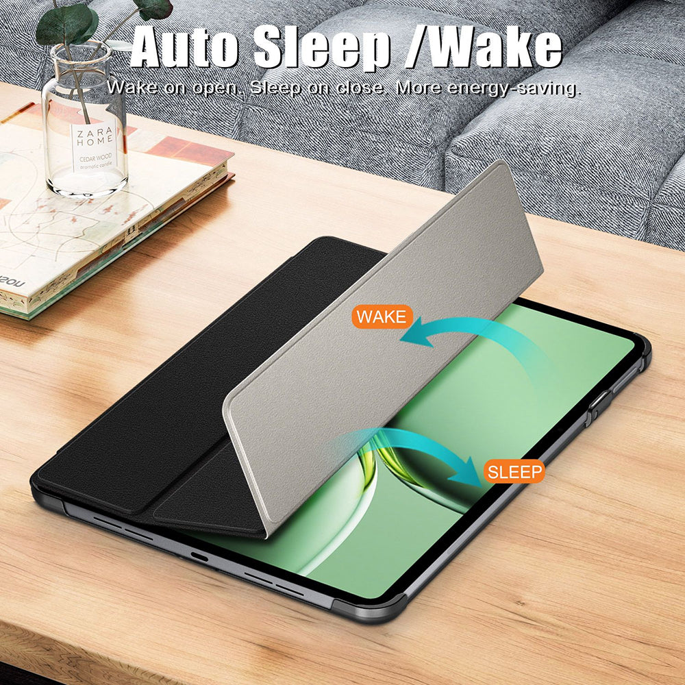 Coque pour OnePlus Pad 2, Techsuit, FoldPro, Noire
