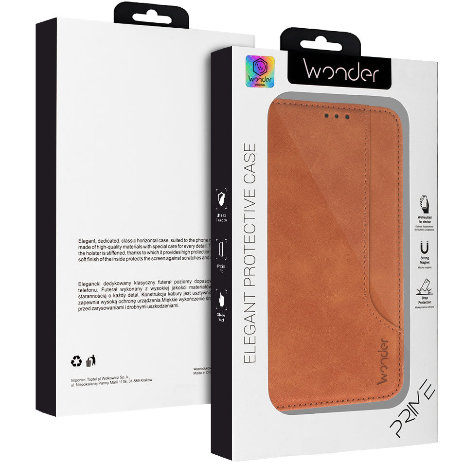 Coque pour Oppo A18 / A38, Wonder, Prime, Marron 