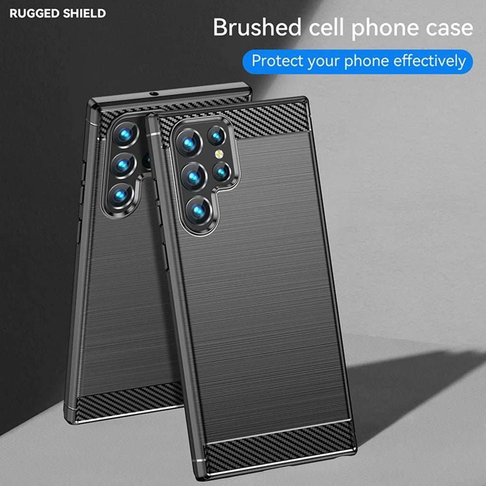 Coque pour Oppo A3 4G / A3, Techsuit, Carbone, Noire