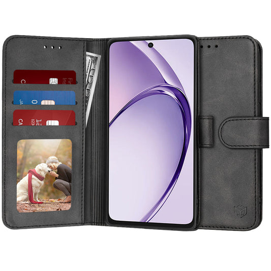 Coque pour Oppo A3 4G / A3, Techsuit, Diary Book, Noire