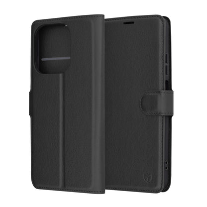 Coque pour Oppo A3 4G / A3, Techsuit, Leather Folio, Noire