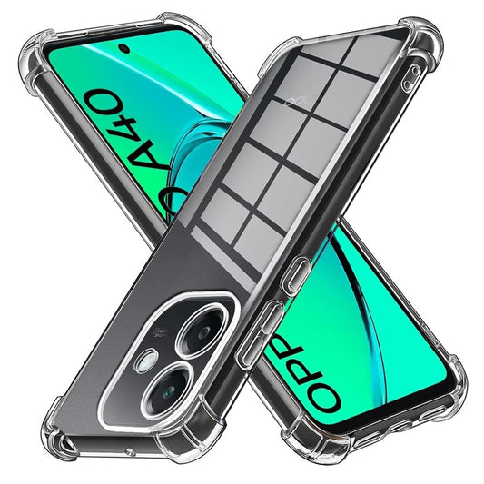 Coque pour Oppo A3 4G, Techsuit, Anti-choc Claire, Transparente