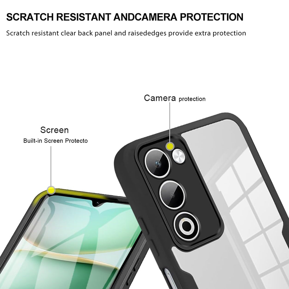 Étui pour Oppo A5 4G / A5 5G, Techsuit, ColorVerse 360, Bleu