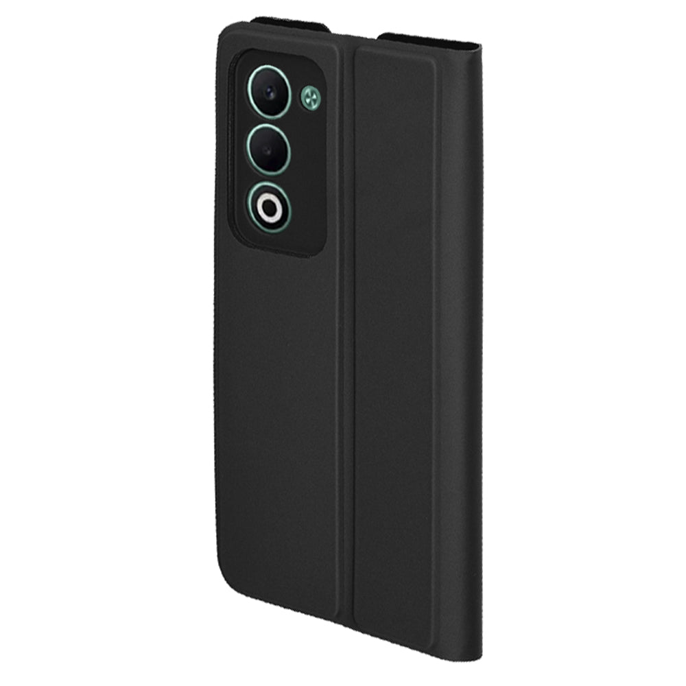 Coque pour Oppo A5 4G / A5 5G, Techsuit, Magskin Book, Noire
