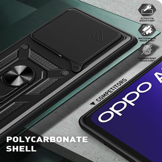 Coque pour Oppo A5 Pro 4G / A5 Pro, Techsuit, CamShield, Bleue