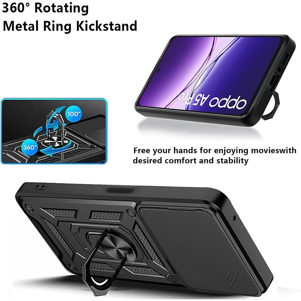 Coque pour Oppo A5 Pro 4G / A5 Pro, Techsuit, CamShield, Bleue