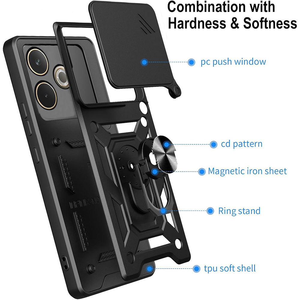 Coque pour Oppo A5 Pro 4G / A5 Pro, Techsuit, CamShield, Vert