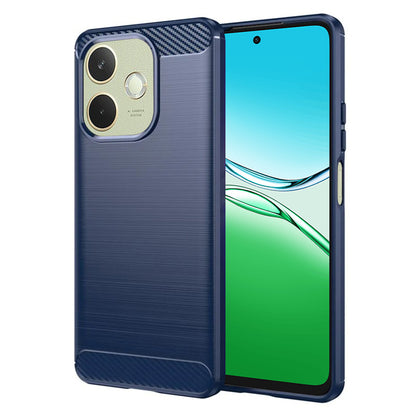 Coque pour Oppo A5 Pro 4G / A5 Pro, Techsuit, Carbone, Bleue