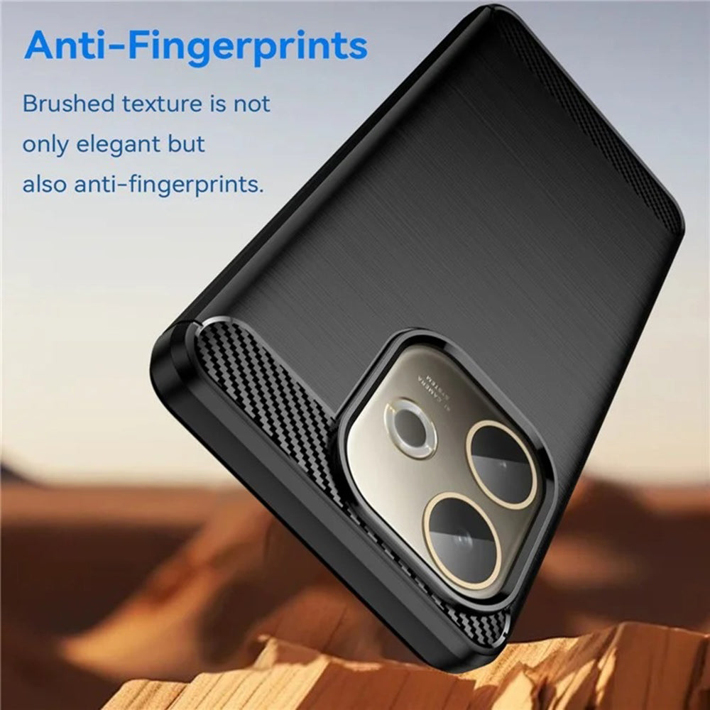 Coque pour Oppo A5 Pro 4G / A5 Pro, Techsuit, Carbone, Noire