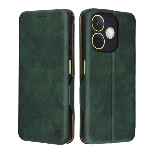 Coque pour Oppo A5 Pro 4G / A5 Pro, Techsuit, Safe Wallet Plus, Vert
