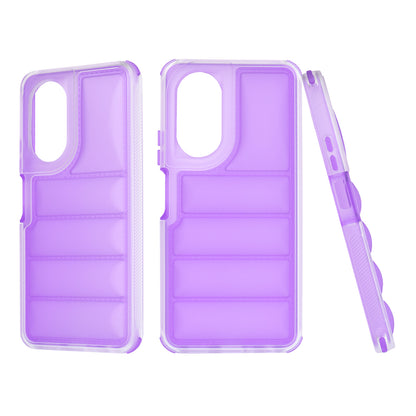 Coque pour Oppo A58 4G, Techsuit, Wave Shield, Violet