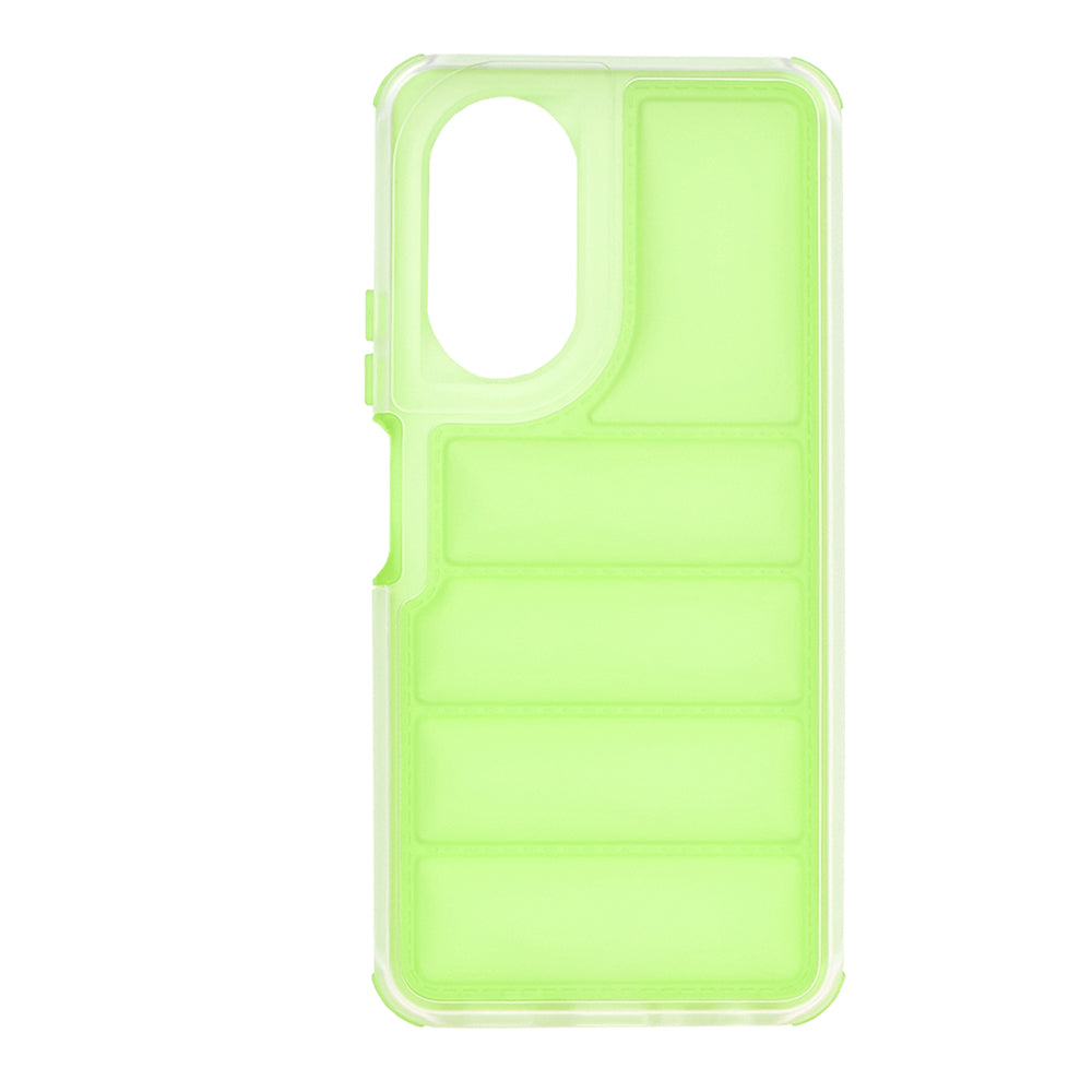 Coque pour Oppo A58 4G, Techsuit, Wave Shield, Vert