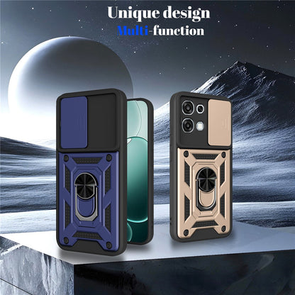 Étui pour Oppo A6 Pro 5G / A6 Pro 4G, Techsuit, CamShield, Noir