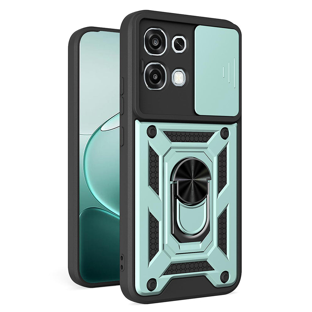 Coque pour Oppo A6 Pro 5G / A6 Pro 4G, Techsuit, CamShield, Vert