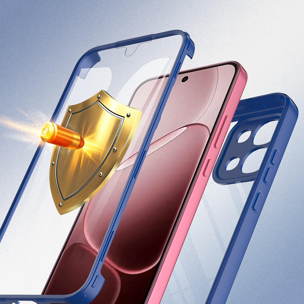 Case for Oppo A6 Pro 5G / A6 Pro 4G, Techsuit, ColorVerse 360, Blue