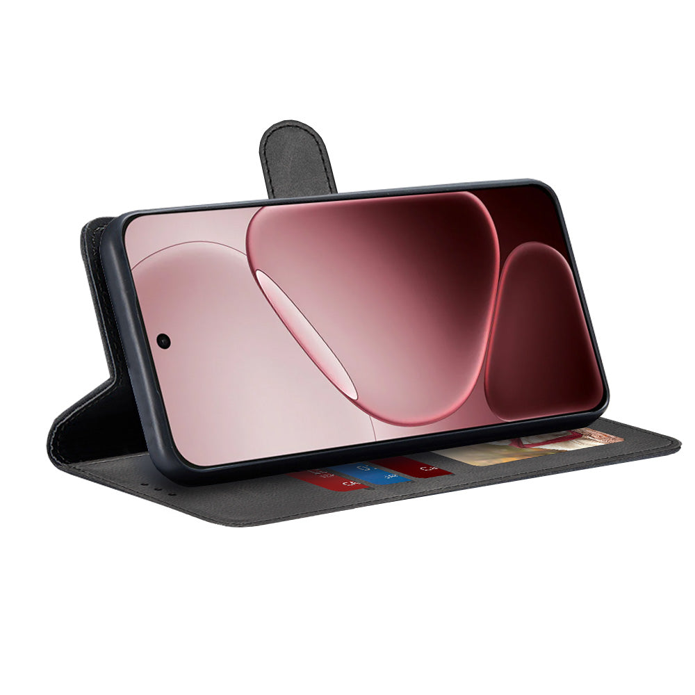 Étui pour Oppo A6 Pro 5G / A6 Pro 4G, Techsuit, Diary Book, Noir