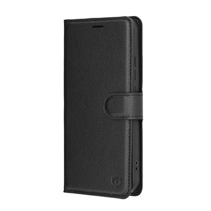 Étui pour Oppo A6 Pro 5G / A6 Pro 4G, Techsuit, Leather Folio, Noir