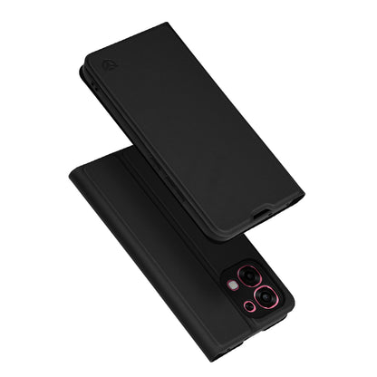 Étui pour Oppo A6 Pro 5G / A6 Pro 4G, Techsuit, Magskin Book, Noir