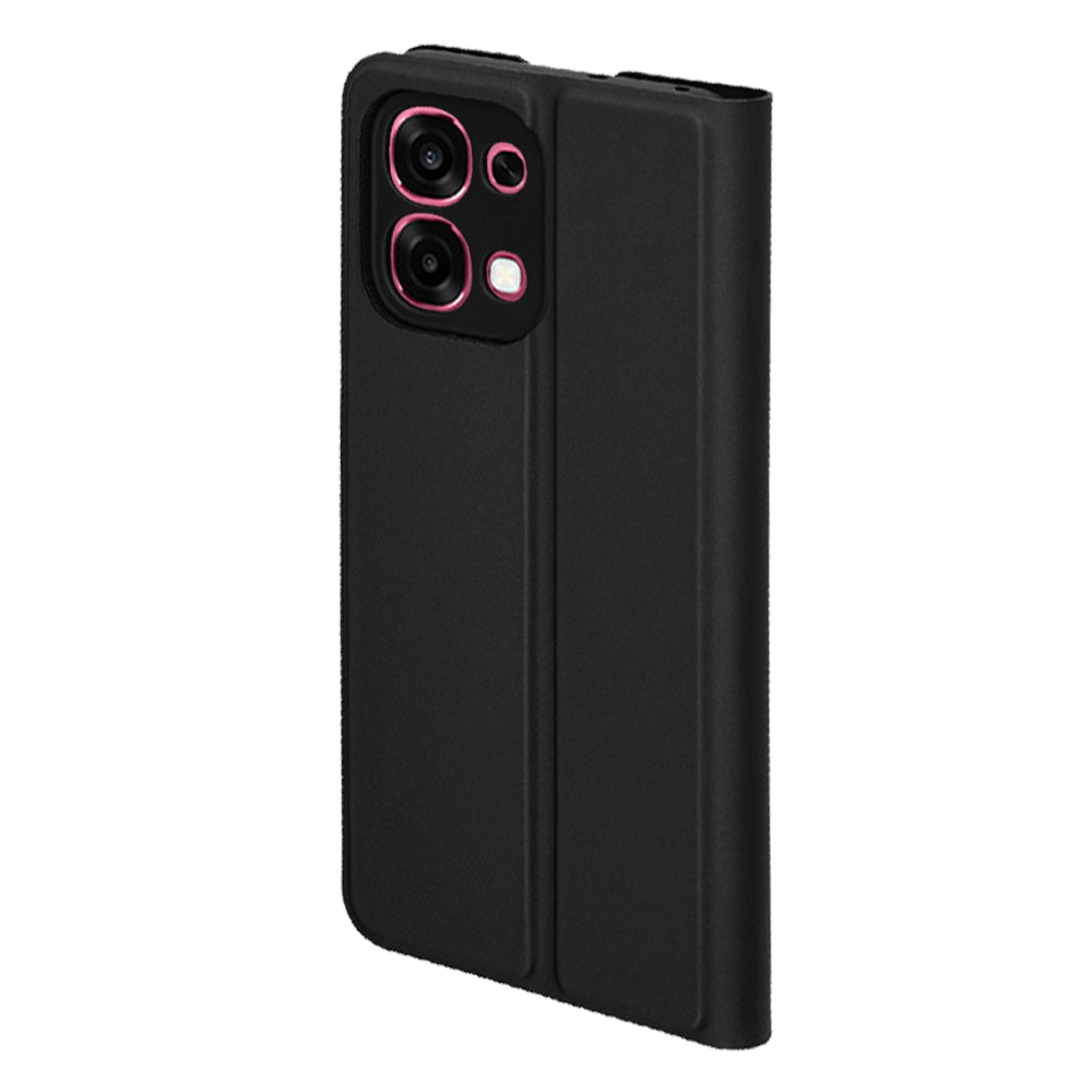 Étui pour Oppo A6 Pro 5G / A6 Pro 4G, Techsuit, Magskin Book, Noir