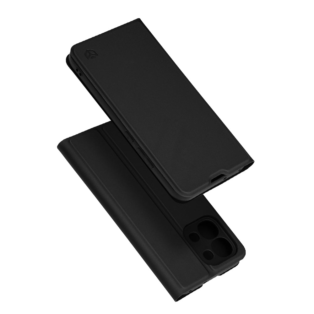 Étui pour Oppo A6 Pro 5G / A6 Pro 4G, Techsuit, Magskin Book, Noir