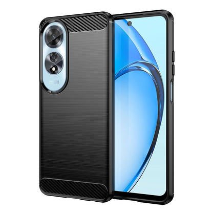 Coque pour Oppo A60, Techsuit, Carbone, Noire