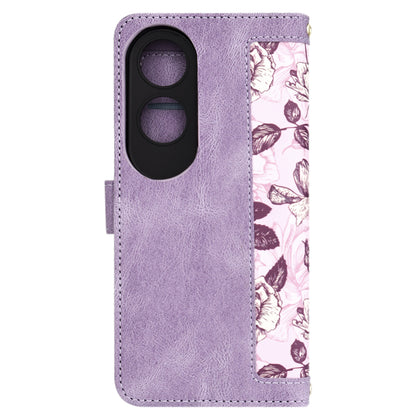 Étui pour Oppo A60, Techsuit, FlipCraft, Violet