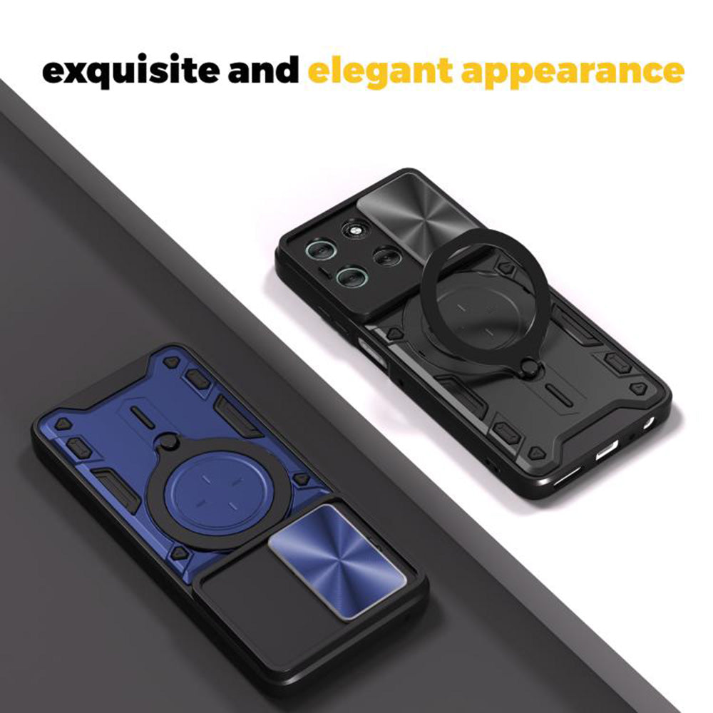 Case for Oppo A6k 4G / A6x 4G / A6x / A6 4G, Techsuit, CamGuard Pro, Blue