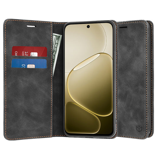 Étui pour Oppo A6k 4G / A6x 4G / A6x / A6 4G, Techsuit, Confy, Noir