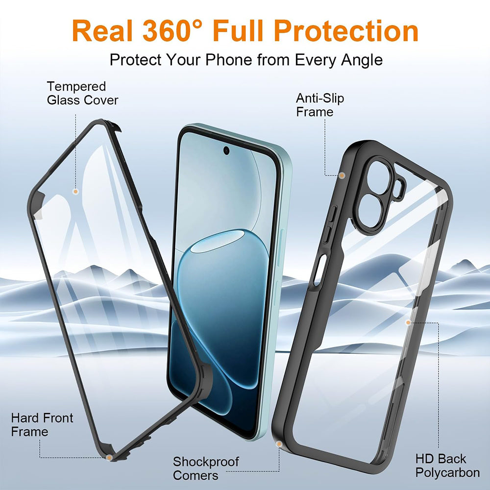 Coque pour Oppo A6k 4G / A6x 4G / A6x, Techsuit, ColorVerse 360, Bleue