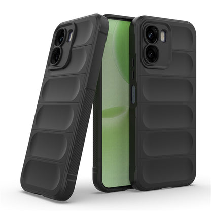 Étui pour Oppo A6x 4G / A6x, Techsuit, Magic Shield, Noir