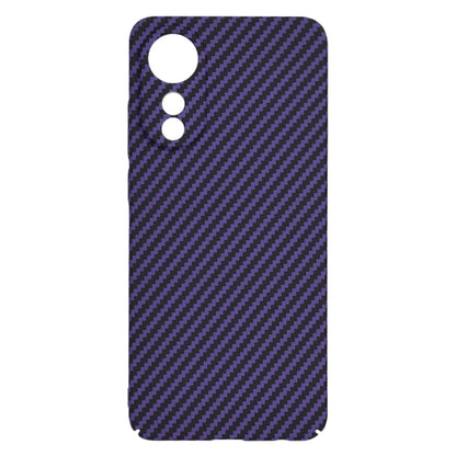 Coque pour Oppo A78 4G, Techsuit, Carbonite FiberShell, Violet