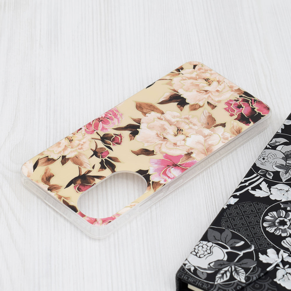 Coque pour Oppo A78 4G, Techsuit, Marble, Beige