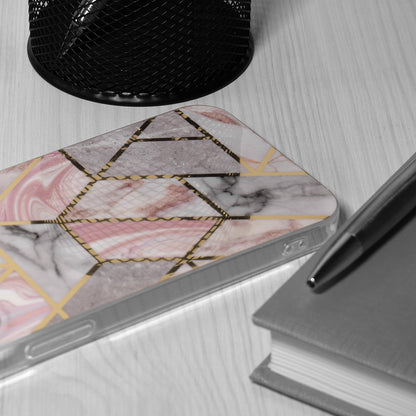 Coque pour Oppo A78 4G, Techsuit, Marble, Rose