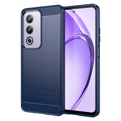 Coque pour Oppo A80, Techsuit, Carbone, Bleue