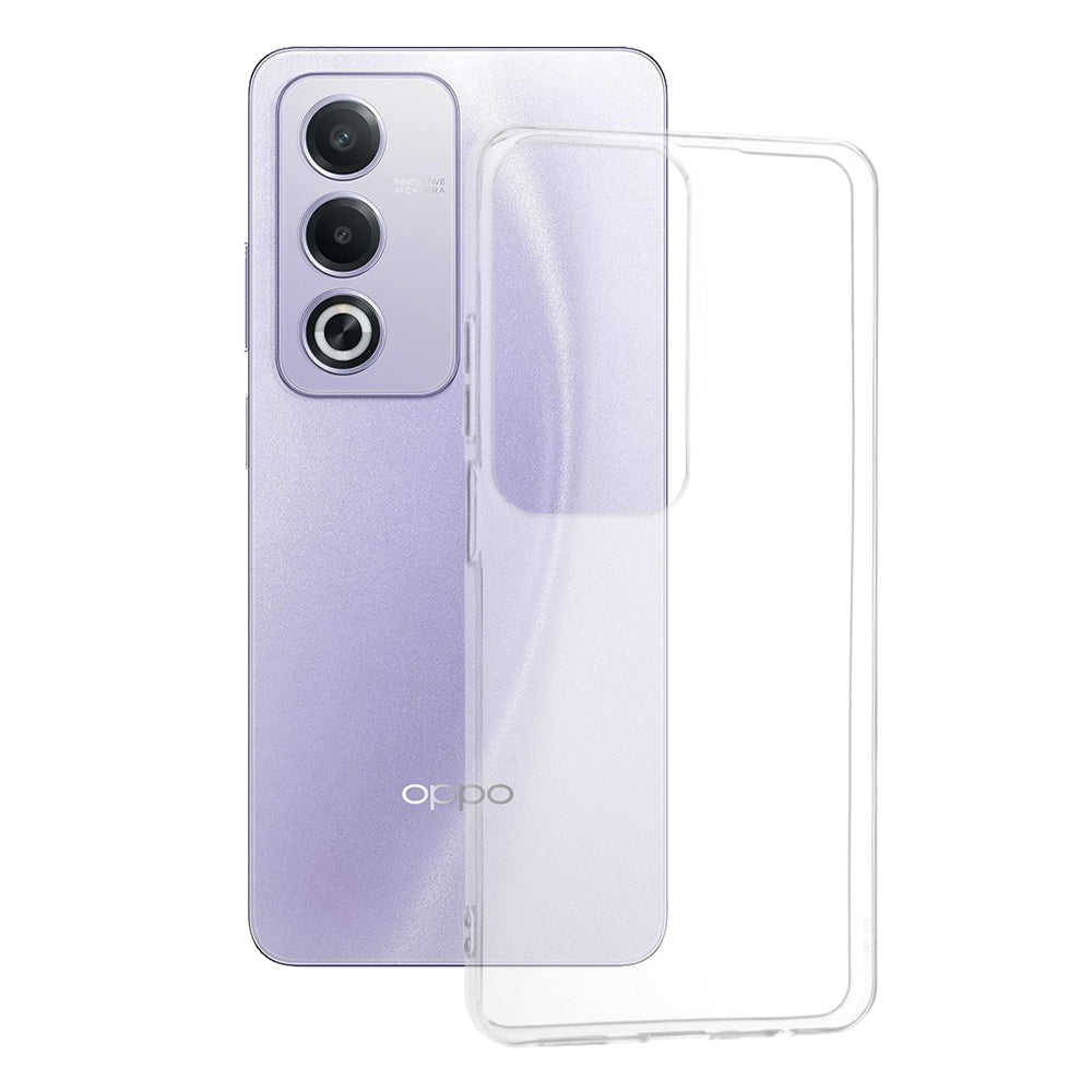 Case for Oppo A80, Techsuit, Clear (Big Lens Hole), Transparent