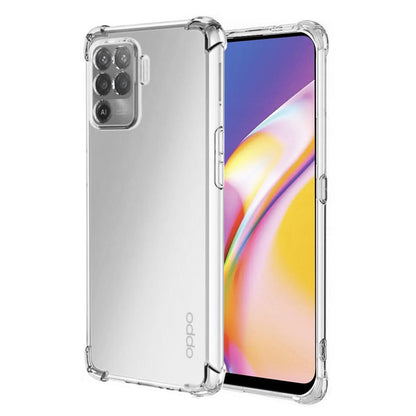 Coque pour Oppo A94 / Reno5 Lite, Techsuit, Antichoc Claire, Transparente