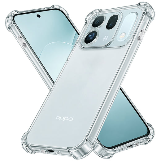 Coque pour Oppo Find X10, Techsuit, Shockproof Clear, transparente