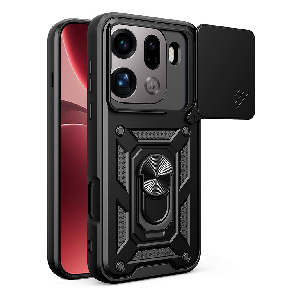 Étui pour Oppo Find X9 Pro, Techsuit, CamShield, Noir
