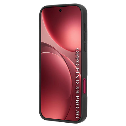 Étui pour Oppo Find X9 Pro, Techsuit, Glinth, Noir