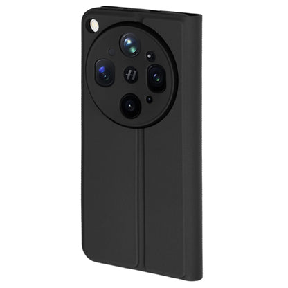 Coque pour Oppo Find X9 Ultra, Techsuit, Magskin Book, Noire