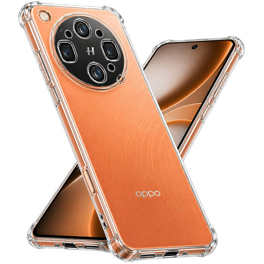 Étui pour Oppo Find X9 Ultra, Techsuit, Shockproof Clear, Transparent