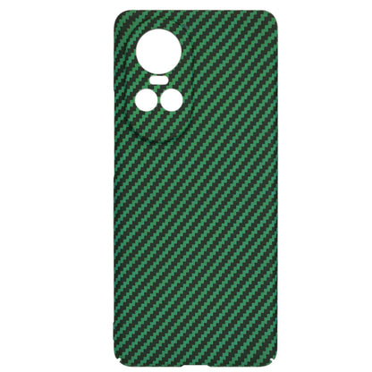 Coque pour Oppo Reno10 / Reno10 Pro, Techsuit, Carbonite FiberShell, Vert