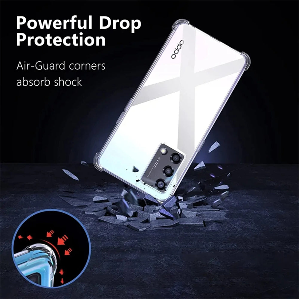 Coque pour Oppo Reno10 / Reno10 Pro, Techsuit, Anti-choc Claire, Transparente