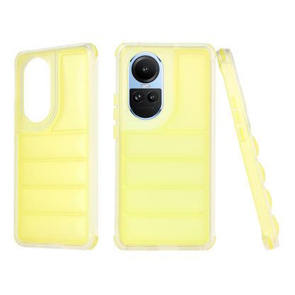 Coque pour Oppo Reno10 / Reno10 Pro, Techsuit, Wave Shield, Jaune